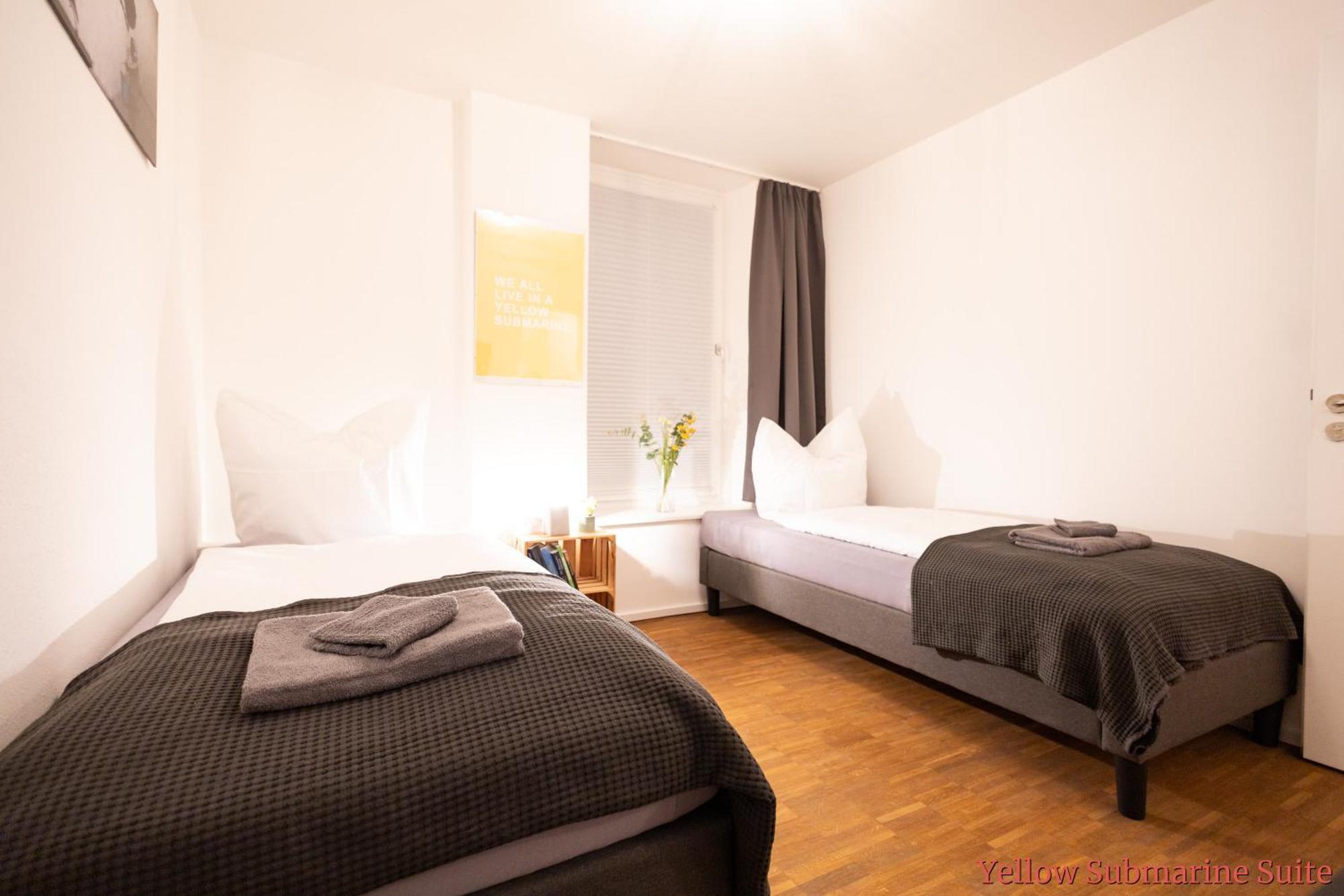 Ko-Living - Beatles Und Banksy Suites & Studios Am Eselsbrunnen - Altstadt - Kueche Halle  Екстер'єр фото